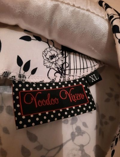 Vodoo Vixen 50s Style Retro Swing Dress - Size 14