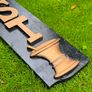Large Vintage Hand-Painted Wooden "CHEMIST" Sign Image 3