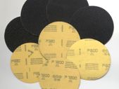100pc 115mm Velcro Silicone Carbide Disc Pads Starter Pack Free Backer