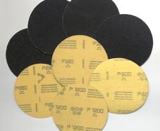 100pc 115mm Velcro Silicone Carbide Disc Pads Starter Pack Free Backer