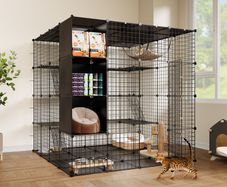 Metal Portable Cat Cage