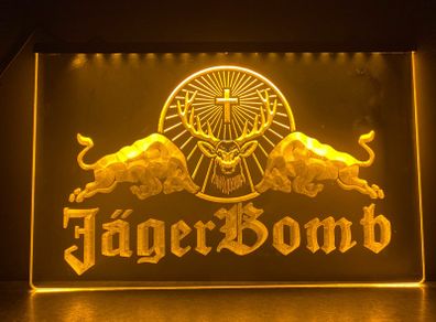 Jagerbomb Neon Light