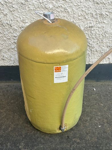 Copper hot water tank