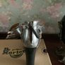 Diesel black gold  sandals, good condition, uk6 , made in Italy Image 3