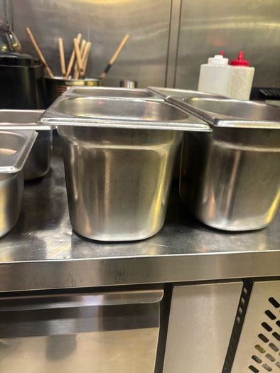 Stainless Steel Food Prep Containers & Lids
