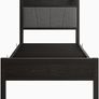 3ft Single Bed Frame with Storage Headboard Image 4