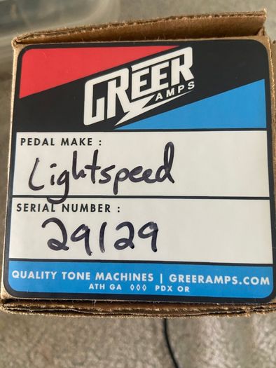 Greer Lightspeed Overdrive (New)