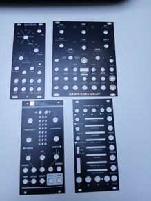 Eurorack modules-Faceplates