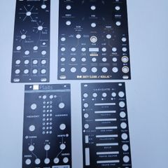 Eurorack modules-Faceplates