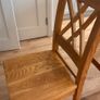 Solid Oak Dining Chairs set of 2 Image 3