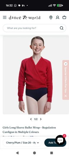 Ballet clothes
