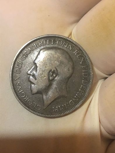 George V Half Penny 1915-1922 x11 Pictures