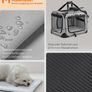 Dog cage Dog cage foldable with 2 doors and plastic shell Image 4
