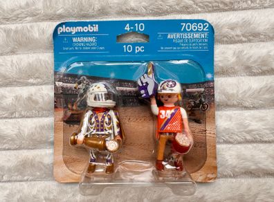 Playmobil Stuntshow Team Duo Pack Stuntmen Figures 70692 Please see photos