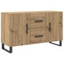 Sideboard Artisan Oak 100x36x60 cm Engineered Wood Image 2