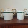 Limoges Laurier Blue Ceralene Tea Set Image 6
