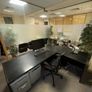 Black wooden desk Image 4