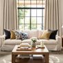 Beige Velvet Curtains for Bedroom 2 Panel Set 90 Inch Drop Curtains, Soft Elegent Home Decor Velvet Curtain Living Room, Sun Blocking Room Darkening Thermal Eyelet Curtain 46x90 Inch Image 4