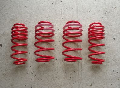 High Quality Lowering Springs AUDI A3 VW Golf V VI Jetta Scirocco Passat Eos Touran SEAT Altea Toledo SKODA Octavia
