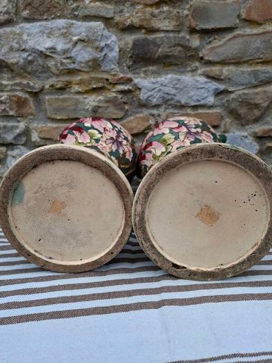 Vintage pair of Art Nouveau Vase