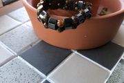 Tigers eye and hamitite bracelet