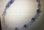 Tennis Style Emerald Bracelet