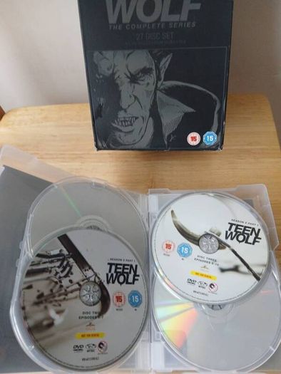 Teen Wolf The Complete Series 27 Disc DVD Box Set - All 6 Seasons
