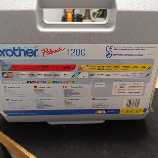 Brother PT 1280 Label Thermal Printer