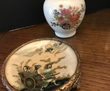 Oriental Vase and Dish  ornament