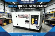 Brand New 20kva Super Silent Diesel Generator