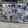 Retro Fashion Collage Suitcase  Unique Statement Piece Image 8