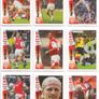Arsenal full set 1997-98 Futera Football Cards Image 5