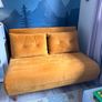 Mustard Sofa Bed from SLF.ie Image 2