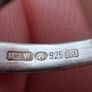 MJW 1980's Sterling Silver Floral Ring Image 8