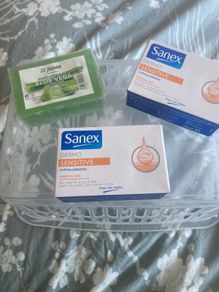 Aloe Vera and Sanex soap