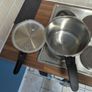 Almos Brandy New Amazon Basics stainless steel pressure cooker 6L Image 2