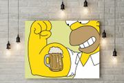 Homer Simpson Beer printed Wall picture 3mm foamex board printed picture on it wall board wall decor wall art picture
