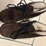 Morelands Sheepskin Lined Suede Shoes Image 4