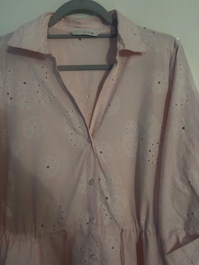 Zara size L pink dress