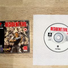 Resident Evil 1 (Black label, no manual) PlayStation 1 Retro PS1