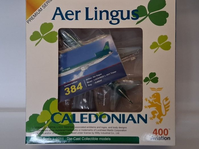 Aer Lingus/Caledonian Diecast Lockheed L-1011 Diecast plane