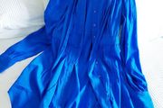Blue Awear Shirt Dress - Size 8