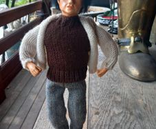 Jay's of Dublin vintage doll, handmade. V collectible D18 post 8e