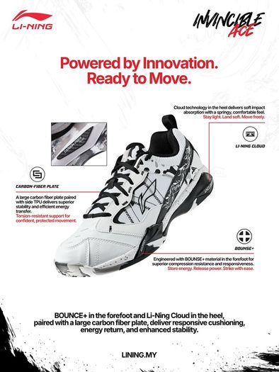 badminton shoes Lining Invincible Ace