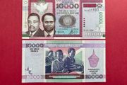 Burundi  10,000. Francs  2004. Pick  43a  ) UNC