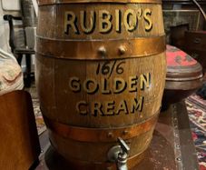 A Fabulous Antique Rubio Coopered Sherry Barrel