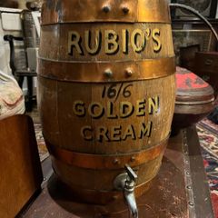 A Fabulous Antique Rubio Coopered Sherry Barrel