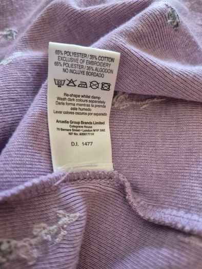 Dorothy Perkins Embroidered Cardigan , Size 14 , Perfect Condition