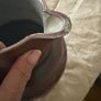 Antique Stoneware jug and Bowl Image 4