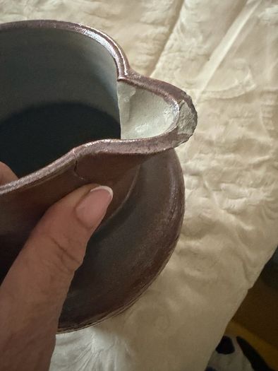 Antique Stoneware jug and Bowl